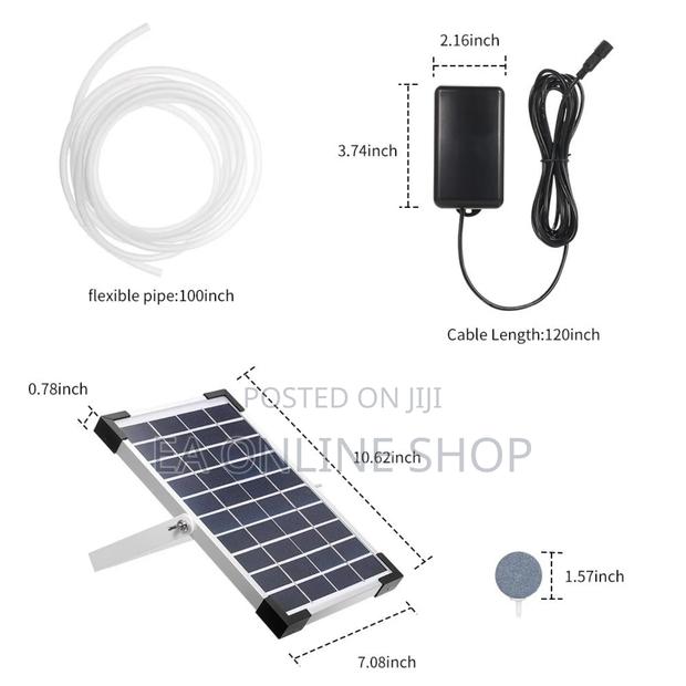 Solar Aquarium Oxygen Pump. Fully Charged · Photo 2