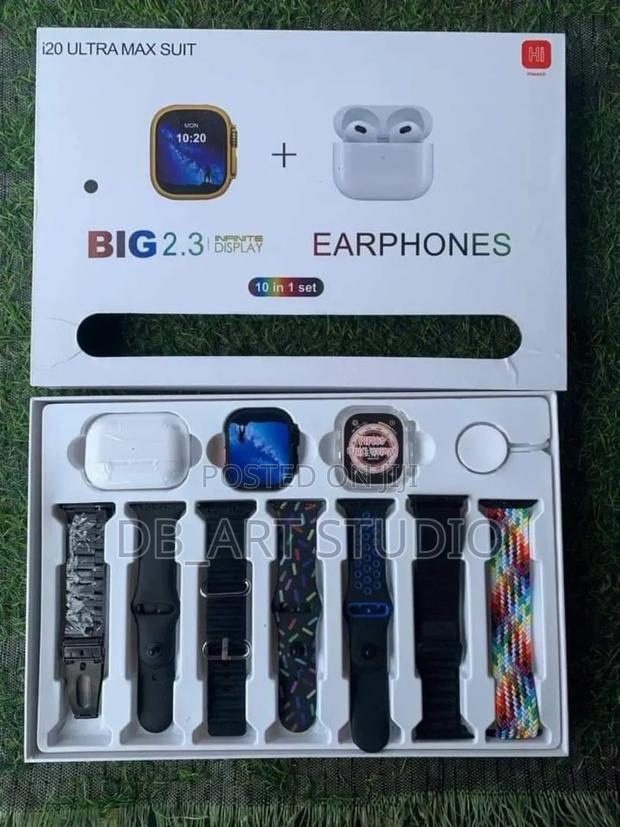 I20 Ultra Smart Watch Withairpod, Phone Watch,T900,Hiwatch . · Photo 1