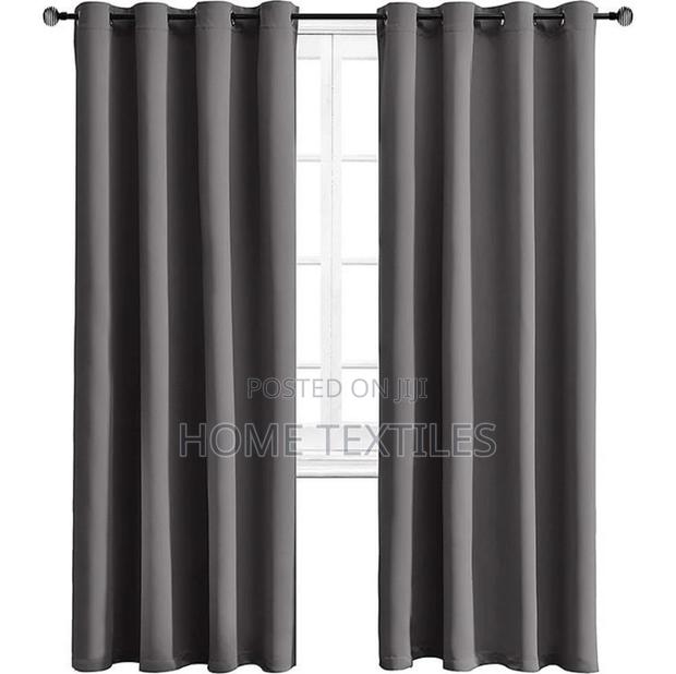 Charcoal Grey Blackout Curtains for Bedroom Combinations · Photo 1
