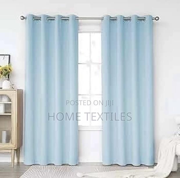 Sea Blue Curtain for Living Room and Office Decoration · Photo 1