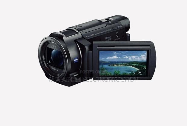 Sony FDR-AX35:A Compact Camcorder With Built-in Projector · Photo 1