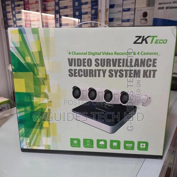 Zkteco 4-Channel Analog Kit 2mp · Photo 1