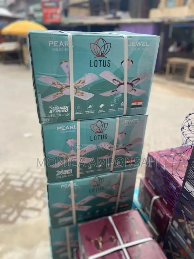Lotus Ceiling Fan Short Blade · Photo 1