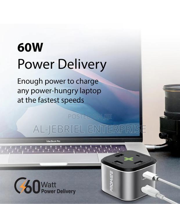 POWERCUBE-PD80 Promate 80W Quick Charge Charging Station · Photo 2