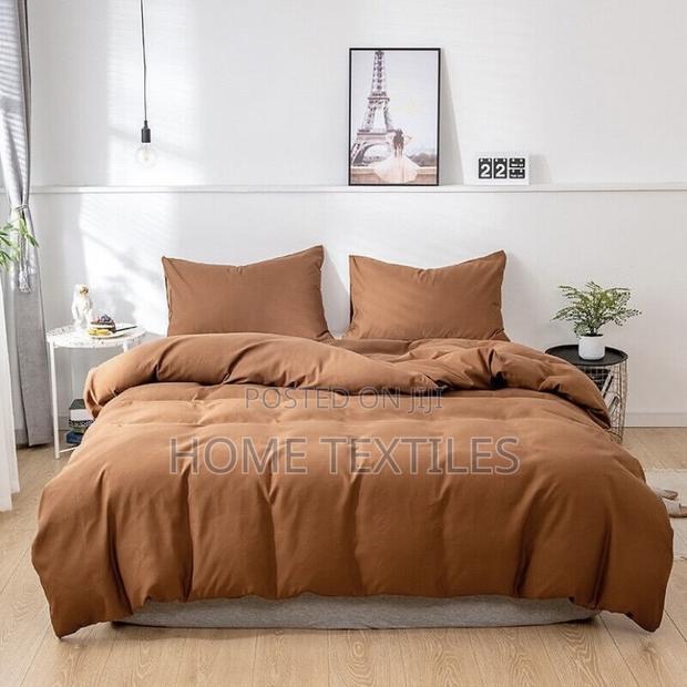 7 Pieces Plain Duvet or Quilt Set for King Sized Beds · Photo 1