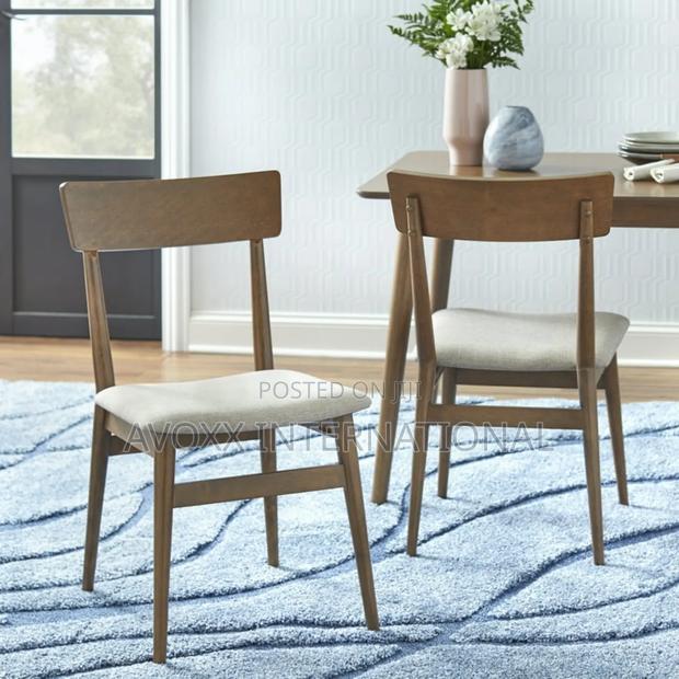 TMS Newington Indoor Dining Chair, Set of 2 ,Walnut/Mocha · Photo 1