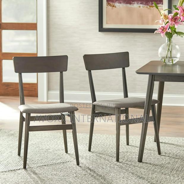 TMS Newington Indoor Dining Chair, Set of 2 ,Walnut/Mocha · Photo 2