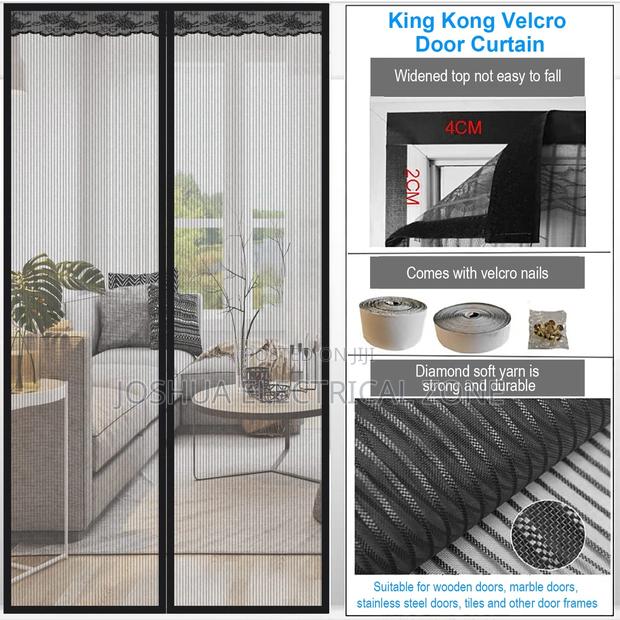 Magnetic Screen Door Mesh Handsfree Insect Barrier for Doors · Photo 2