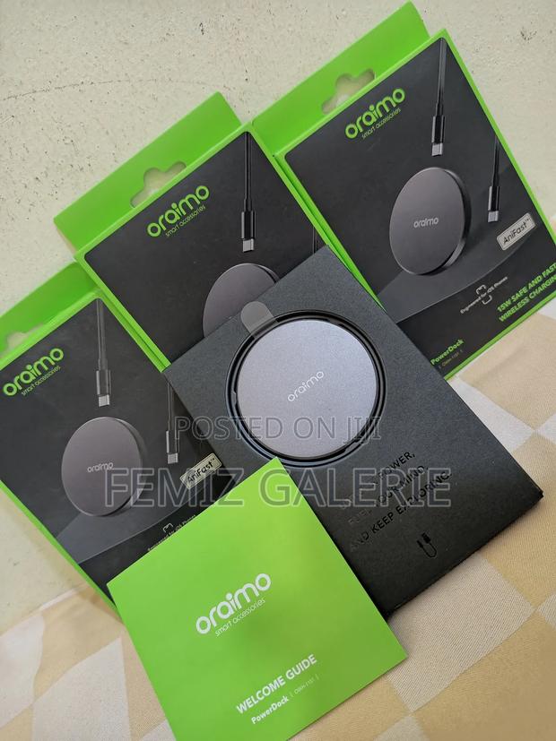 Oraimo Power Dock 15w Magnetic Wireless Charging Pad · Photo 5