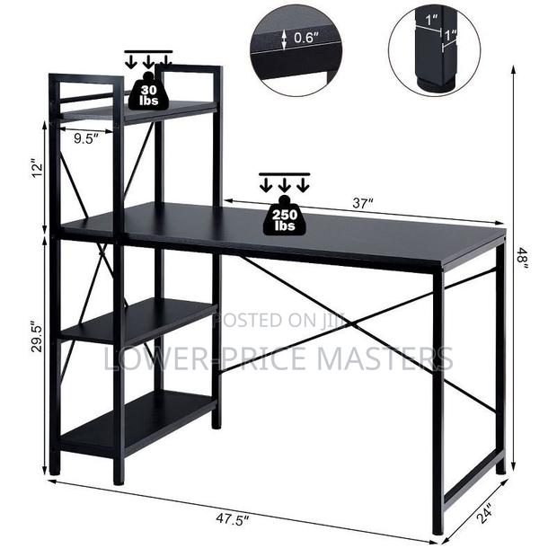 Learning Table With Shelves · Photo 2