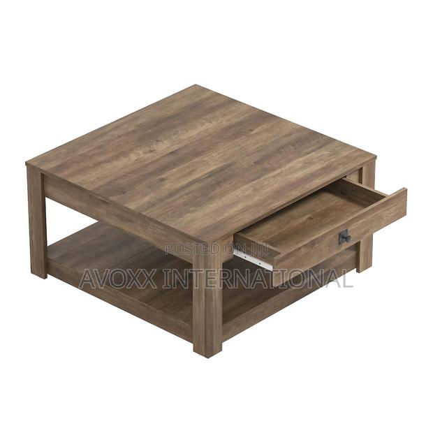 Galano Philia Square Modern Coffee Table With Storage Drawer · Photo 6
