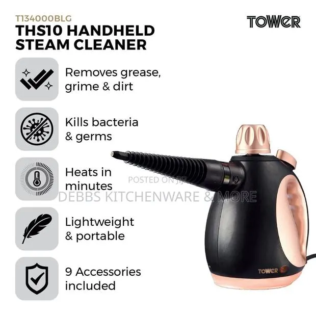 Tower Handheld Steam Cleaner Uk · Photo 1