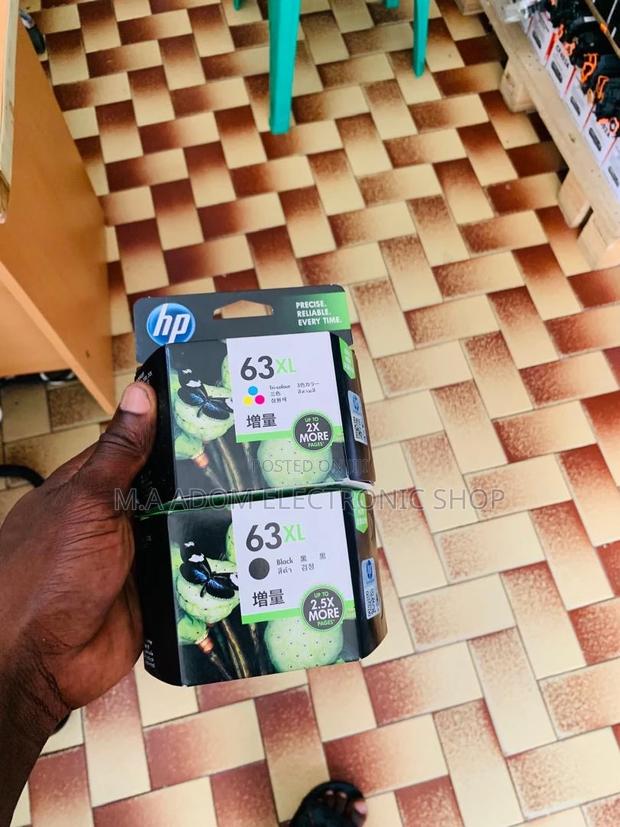 HP 63XL Black High-Yield Ink Cartridge:Print More,Worry Less · Photo 1