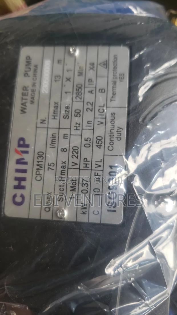 Chimp 0.5 Horsepower Water Pump · Photo 4