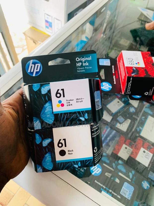 Your Crisp Printing Solution With Hp 61black Ink Cartridge · Photo 1
