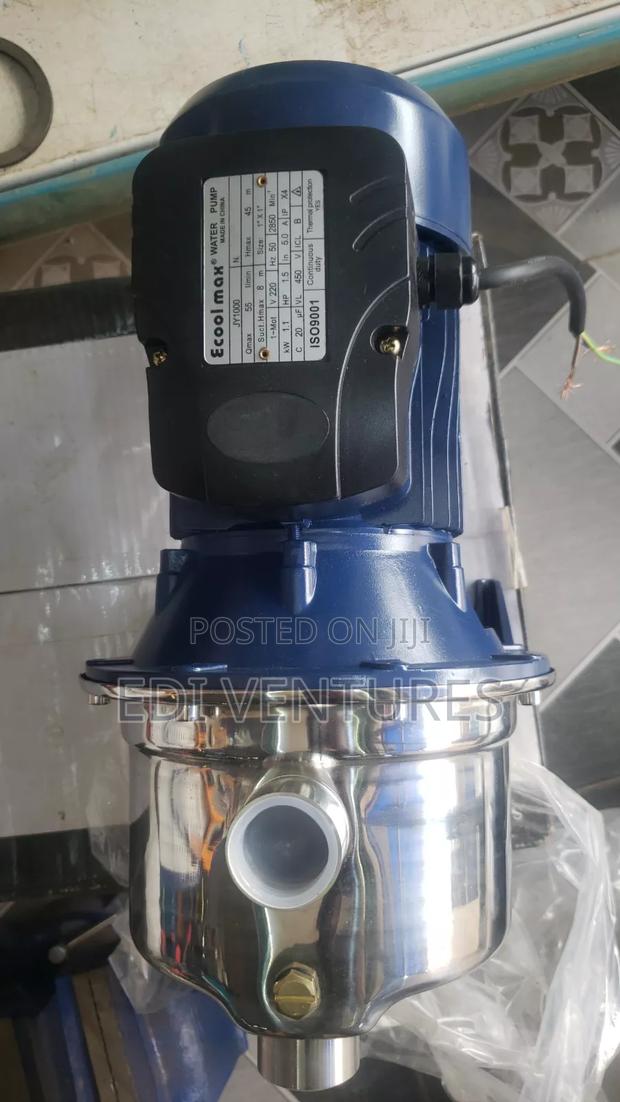 Ecoolmax Stainless Water Pump 1.5 HP · Photo 1