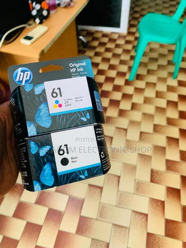 Hp 61 Black Ink Cartridge: Reliable and Affordable Printing · Photo 1