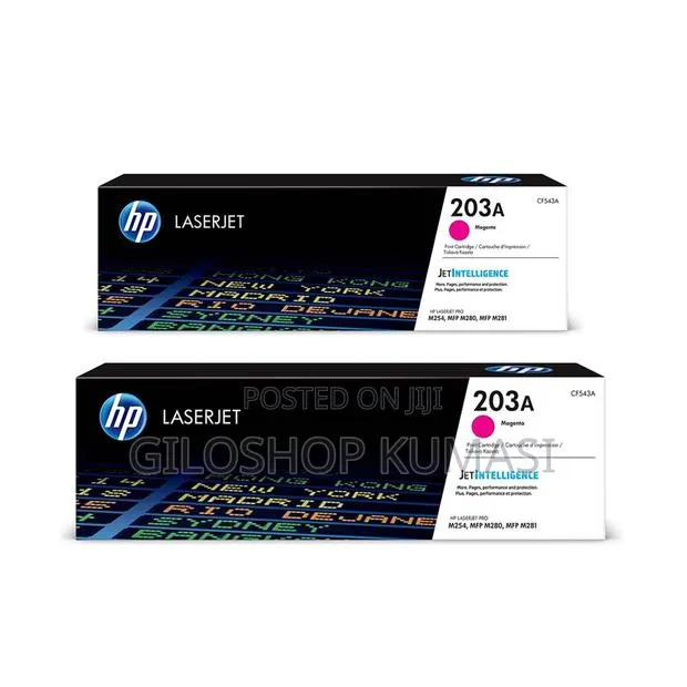 Hp 203a Cf543a Original Laserjet Toner Cartridges Magenta · Photo 2