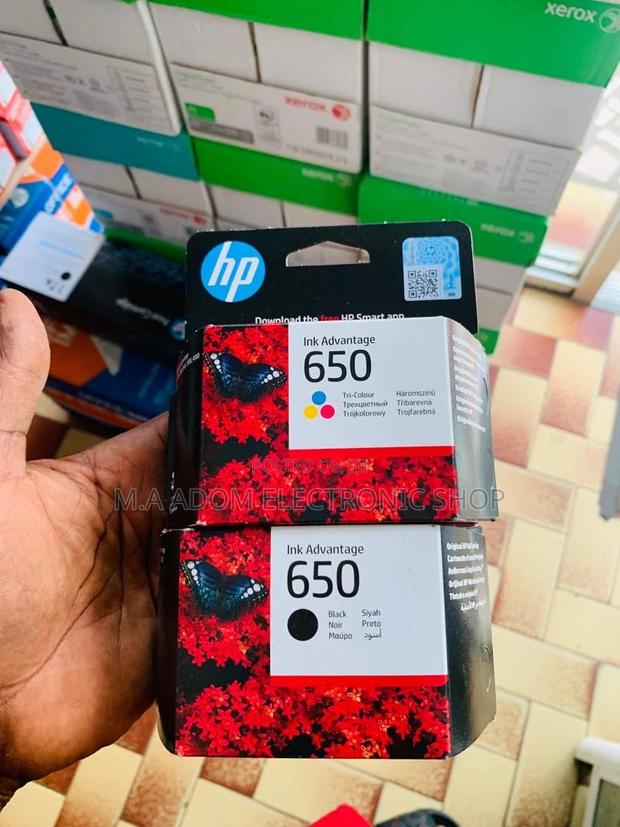 HP 650 Tri-Color Ink Cartridge: Print With Precision · Photo 1