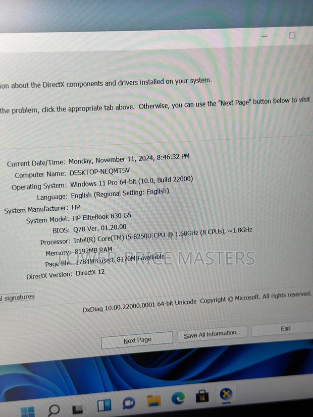 New Laptop HP EliteBook 830 G6 8GB Intel Core I5 SSD 256GB · Photo 5
