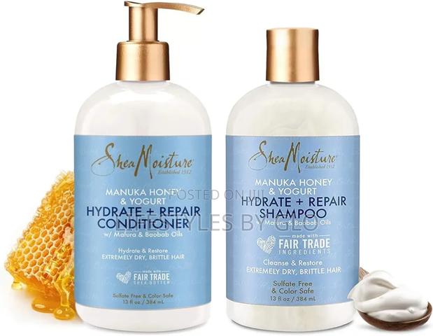 Shea Moisture Manuka Honey Yogurt Hydrate Repair Shampoo Set · Photo 1