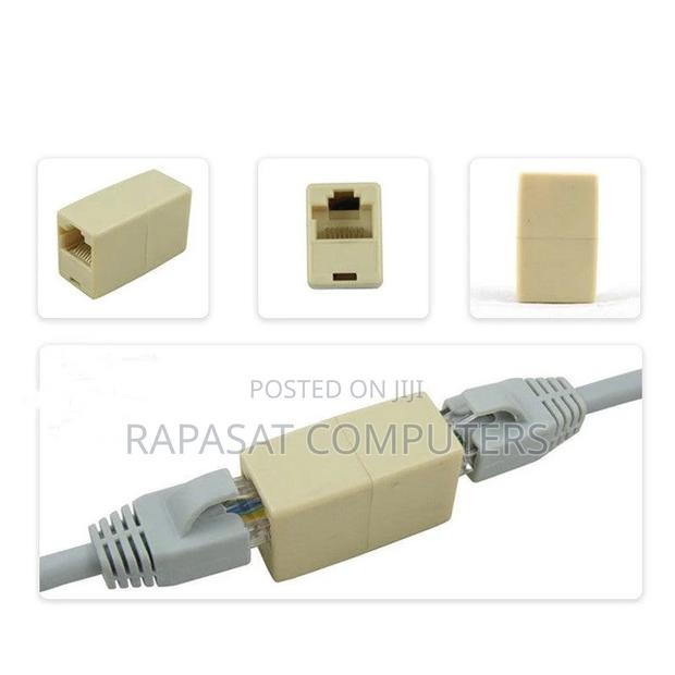 RJ45 Female to Female Plastic Coupler/ Joiner · Photo 1