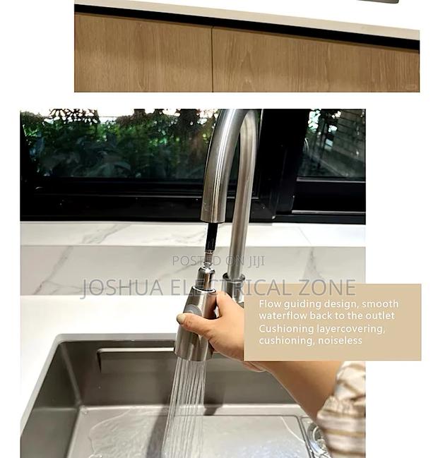 Pull Out Taps-kitchen Sink Taps, Basin,With 360 Swivel Spout · Photo 2