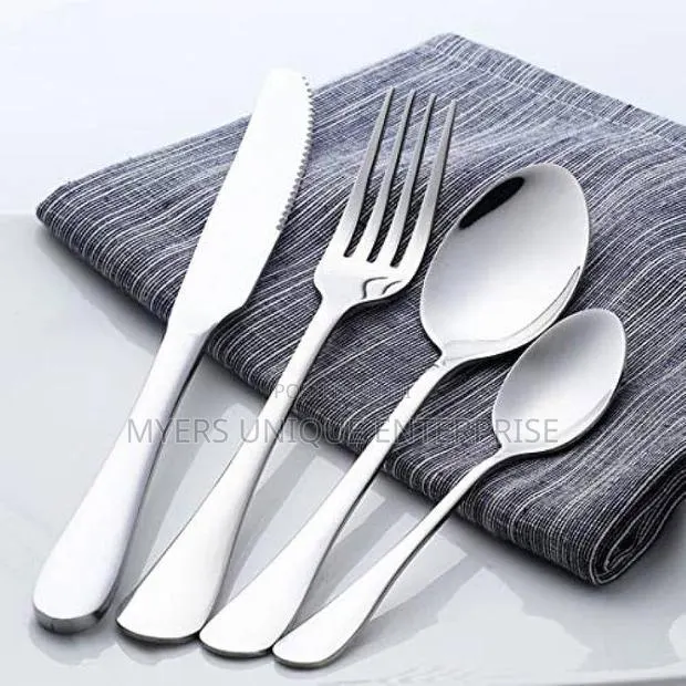 Hot Grade Cutlery Set(24 Pieces)-Available in Gold Silver · Photo 1