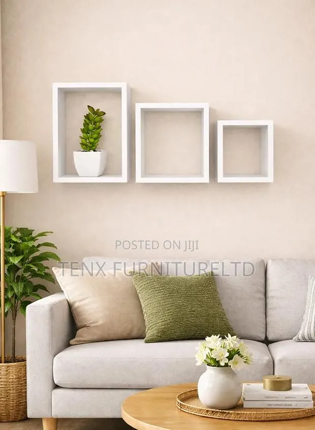 Wall Shelves (3pcs) White · Photo 1