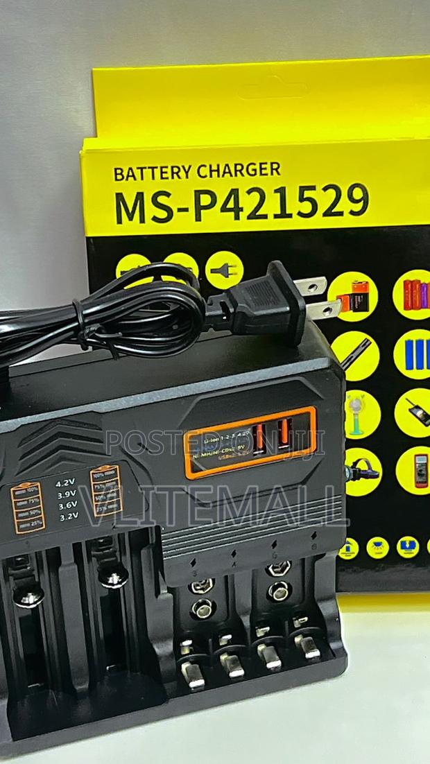 8slot Dual USB Batter Charger (MS-P421529) · Photo 1