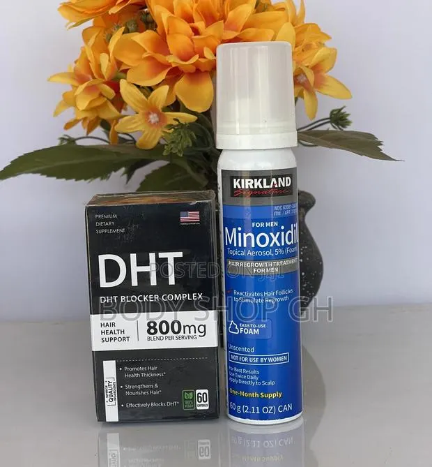 Hairloss + Receding Hairline Set- Kirkland Foam +Dht Blocker · Photo 1