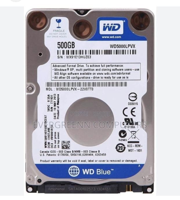 500gb Wd Laptop Hard Drive, for Internal and External Use. · Photo 1