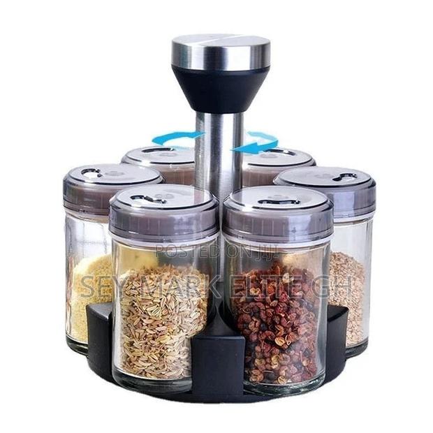 6pcs Spice Jar With Rack · Photo 1