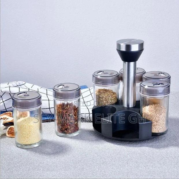 6pcs Spice Jar With Rack · Photo 2
