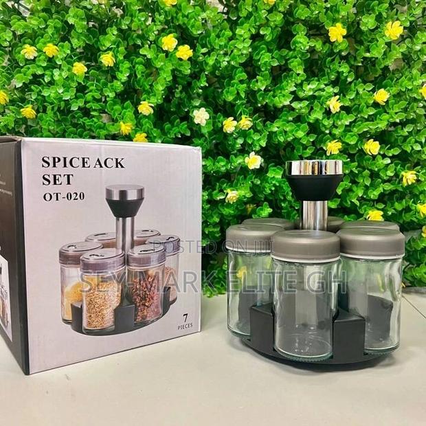 6pcs Spice Jar With Rack · Photo 3