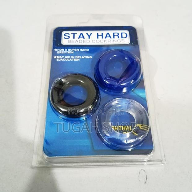 3in1 Stay Hard Delay Cock Ring