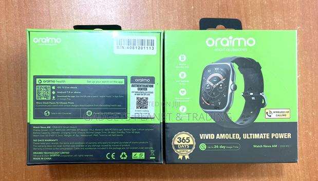 Oraimo Nova Am 2.01" Amoled Screen Smart Watch | Osw-812 · Photo 3