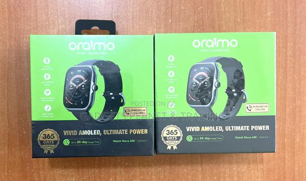 Oraimo Nova Am 2.01" Amoled Screen Smart Watch | Osw-812 · Photo 4