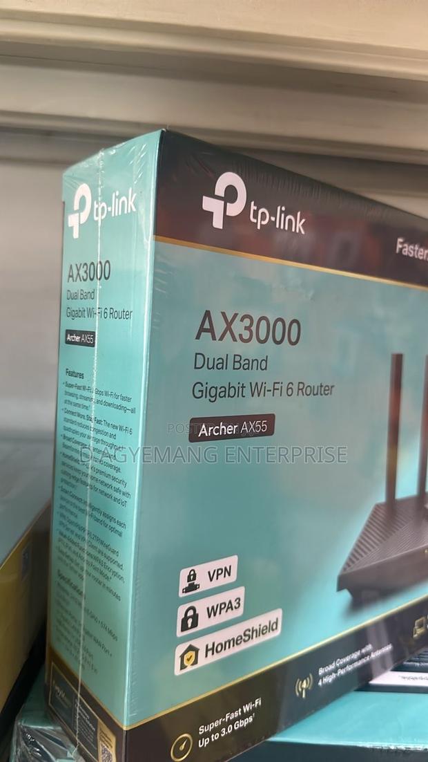Tp Link Ax3000 Dual Band Gigabit Wi-fi 6 Router · Photo 2