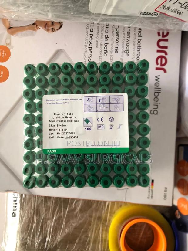 Heparin Tube · Photo 1