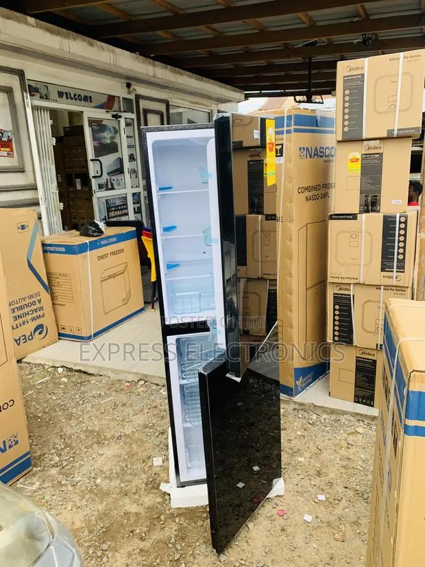 Place Your Order Nasco Double Door Fridge Nasco NASD2-24fl · Photo 1