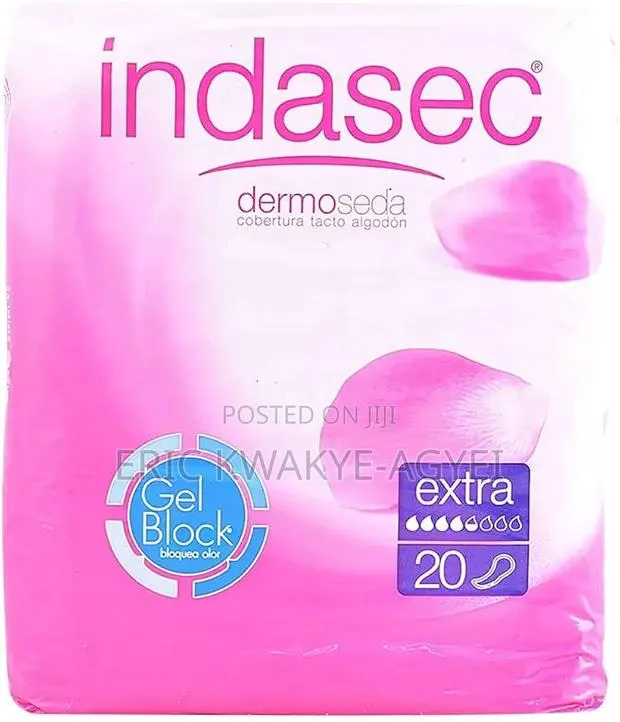Indasec Dermoseda Incontinence Pad Extra 20 Units · Photo 1