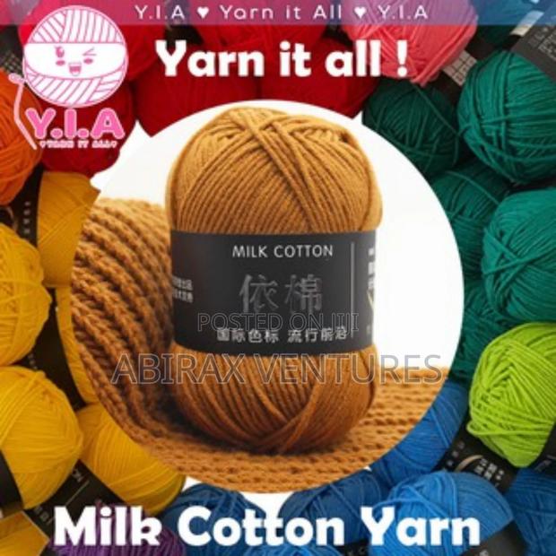 100pcs of 4ply Milk Cotton Yarn · Photo 2