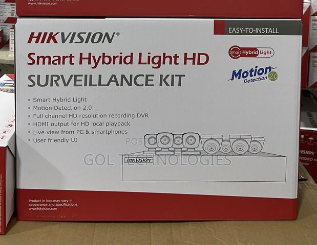 Hikvision 8CH Kit or Complete Full Color With Audio 2024 · Photo 1