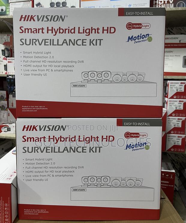 Hikvision 8CH Kit or Complete Full Color With Audio 2024 · Photo 2