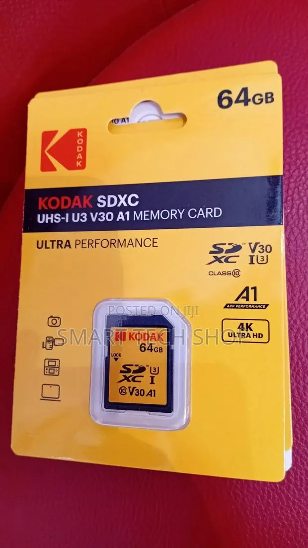 Kodak 128gb Micro SDXC Uhs-1 U3 V30 A1 Ultra Hd Read Up to 90mb/S · Photo 1