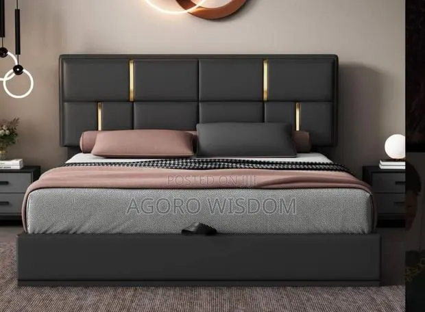 Available Double Bed Frame With Side Cabinets · Photo 1