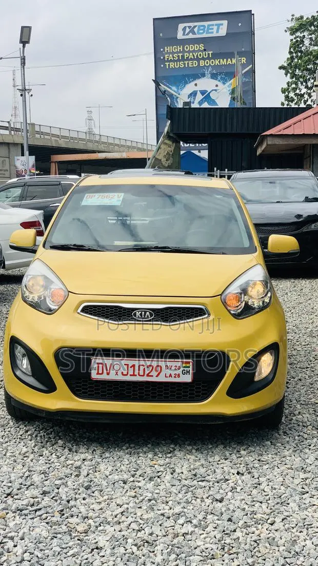 Kia Morning 2016 Yellow · Photo 1