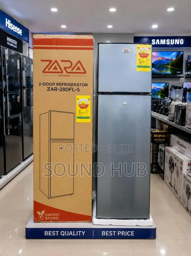 Zara Fridge 280fl-Stop Freezer 168 LTR - Back Side Lock and Key · Photo 1