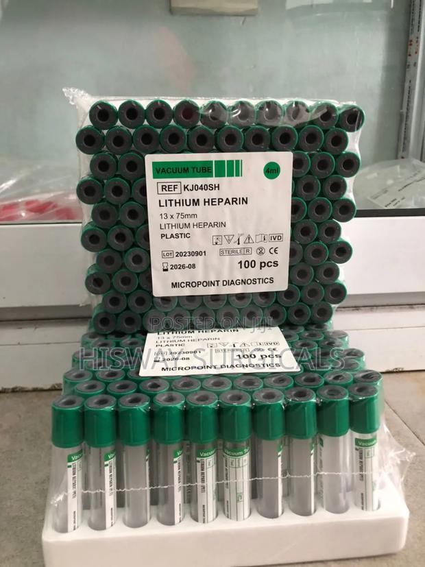 Lithium Heparin Tube · Photo 1